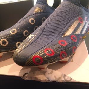 adidas X Speedflow + FG 11/11 - Bold Blue/Footwear White/Vivid Red